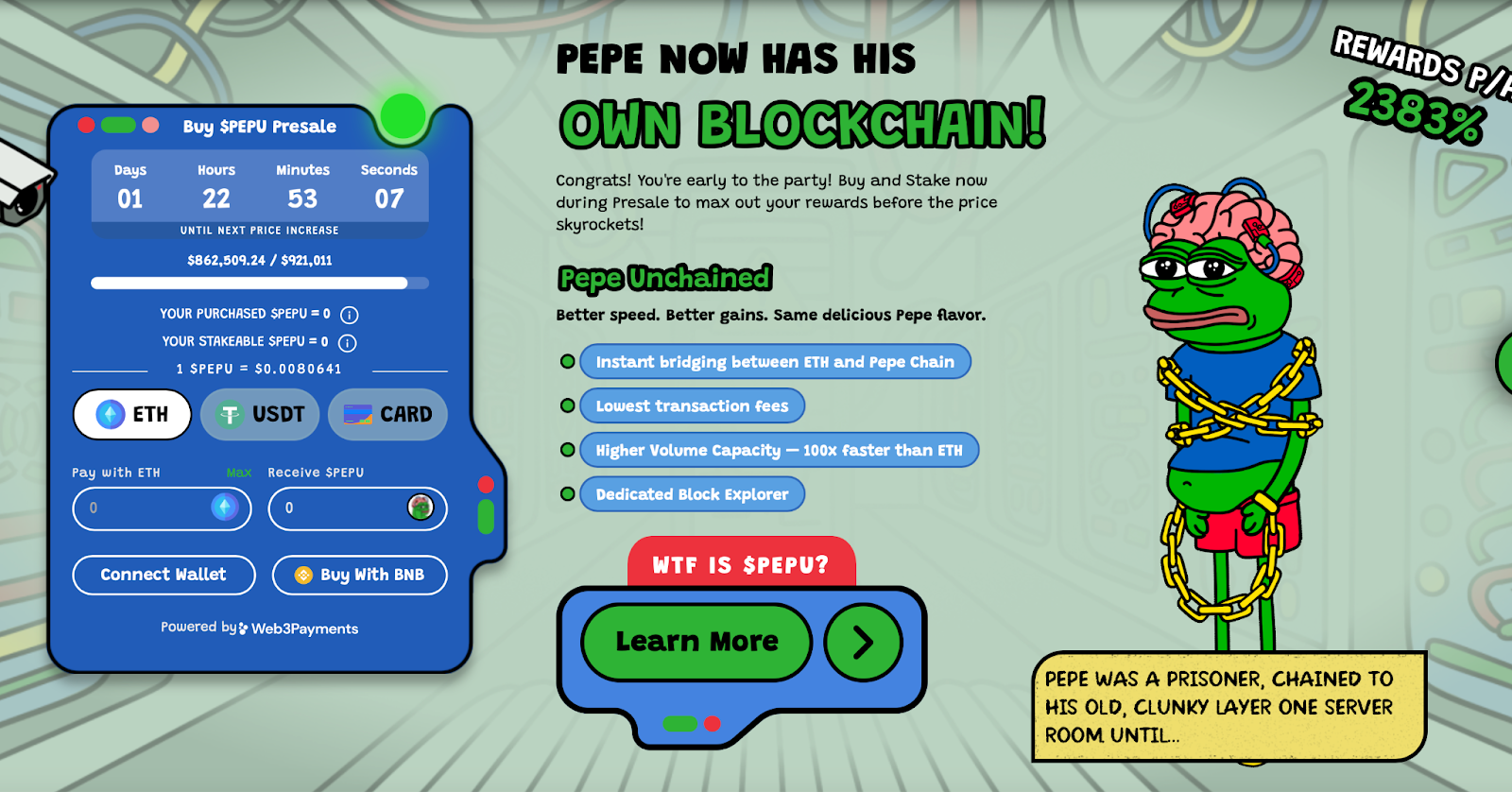 Pepe Unchained 