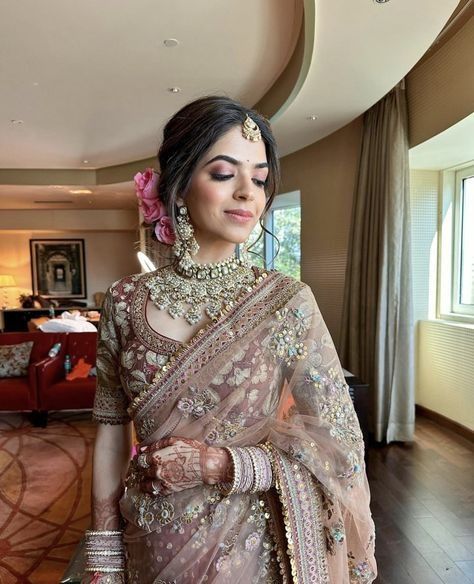 15 Stunning Indian Bridal Look Wedding Bridal Look in Saree for 2024