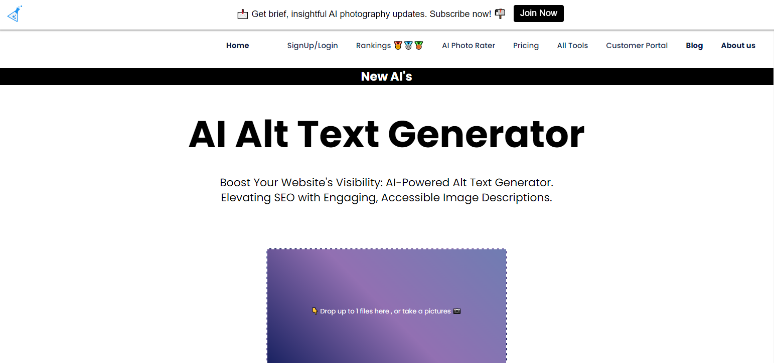 AI Alt Text Generator by Photor.io