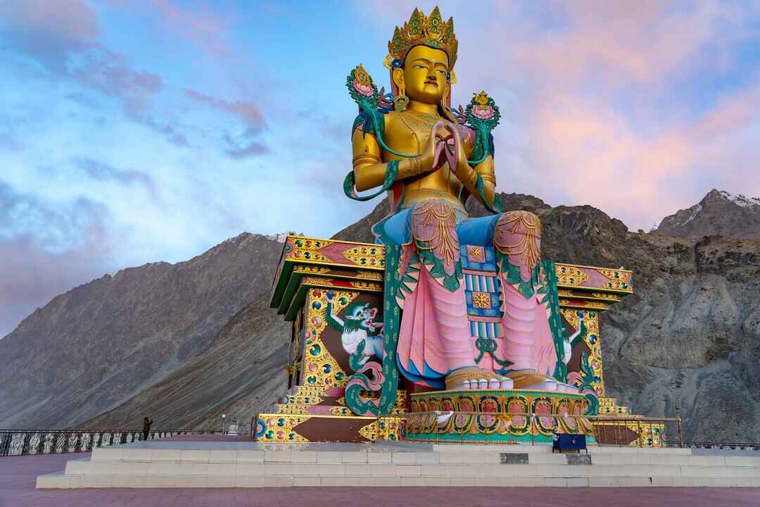 Diskit Monastery - Buddhist Monastic Architecture in Ladakh: Gompas and Stupas - image 3