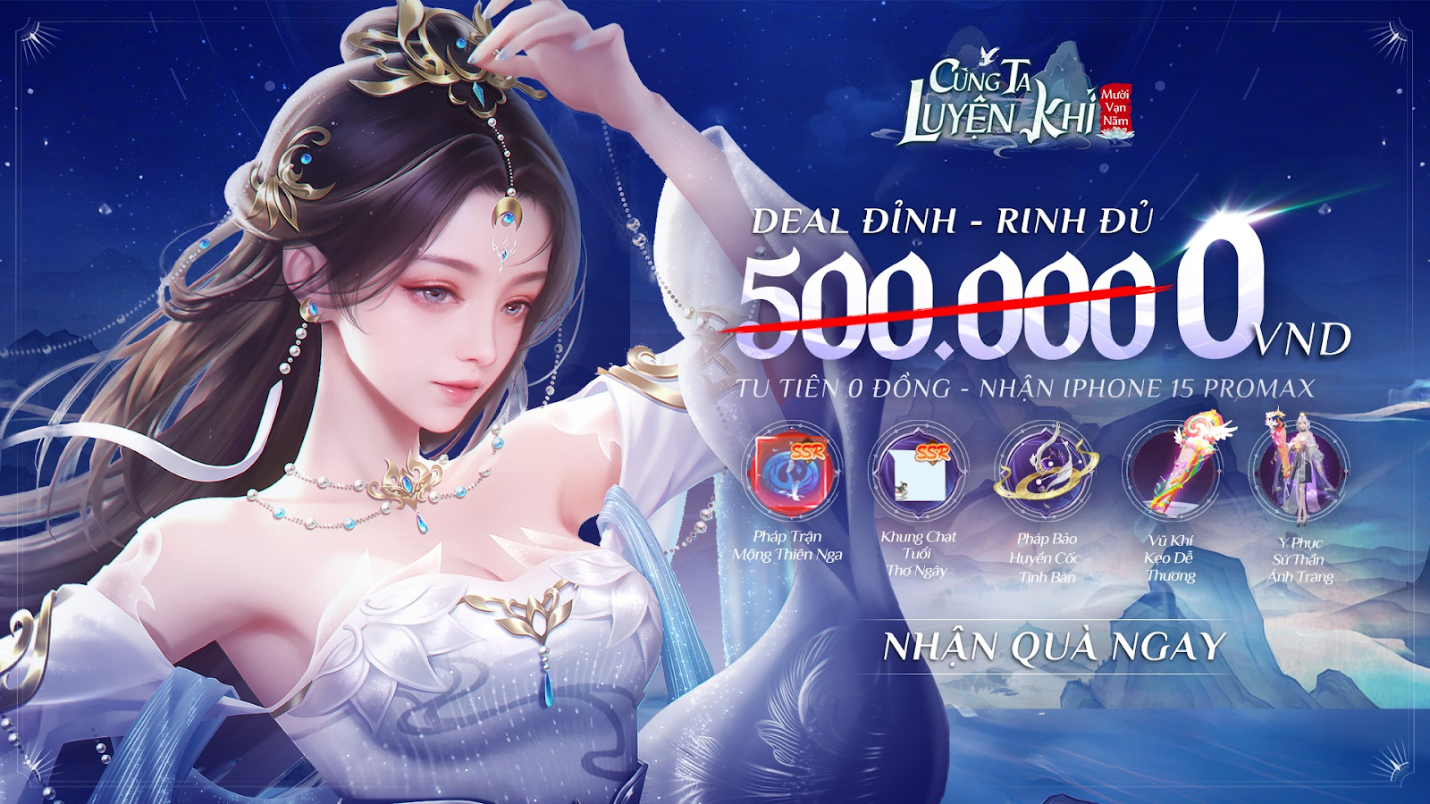 Cùng Ta Luyện Khí Mười Vạn Năm: Tổng hợp giftcode tân thủ và hướng dẫn cách nhập
