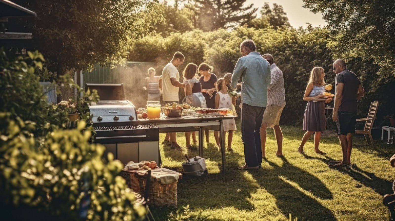 ➁快適にガレージBBQをするアイテム☆ミニスポットクーラー☆使用頻度少なめ☆簡単に移動でき重宝します - 季節、空調家電