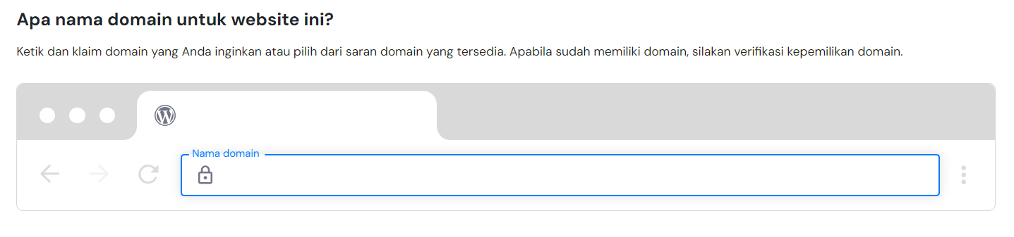 isi nama domain