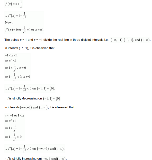 chapter 6-Application Of Derivatives Exercise 6.2