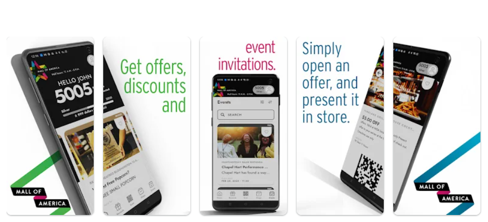 Examples of malls using indoor location services