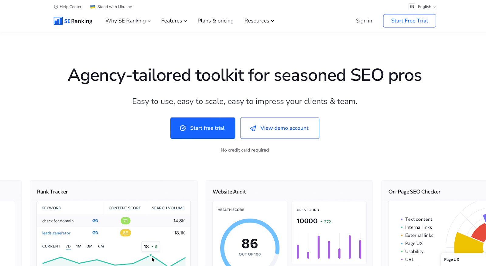 SE Ranking - AI SEO Tools