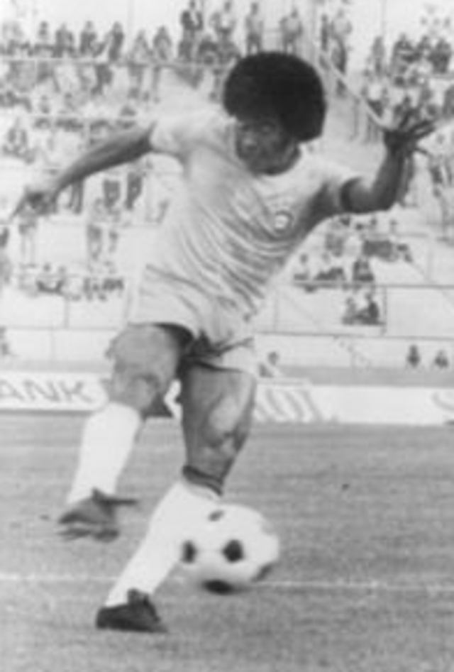 Jairzinho jogando pela seleção brasileira