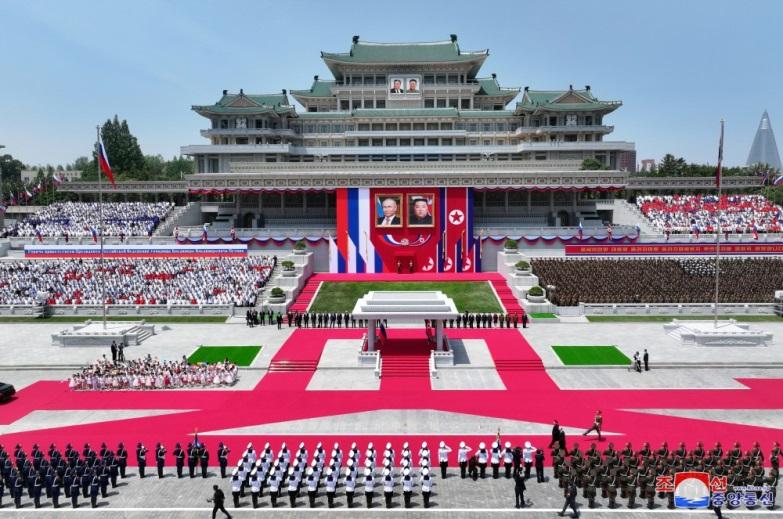 Historic Event Demonstrating Friendship, Unity and Genuine Relations of Comrades-in-Arms between Peoples of DPRK and Russia