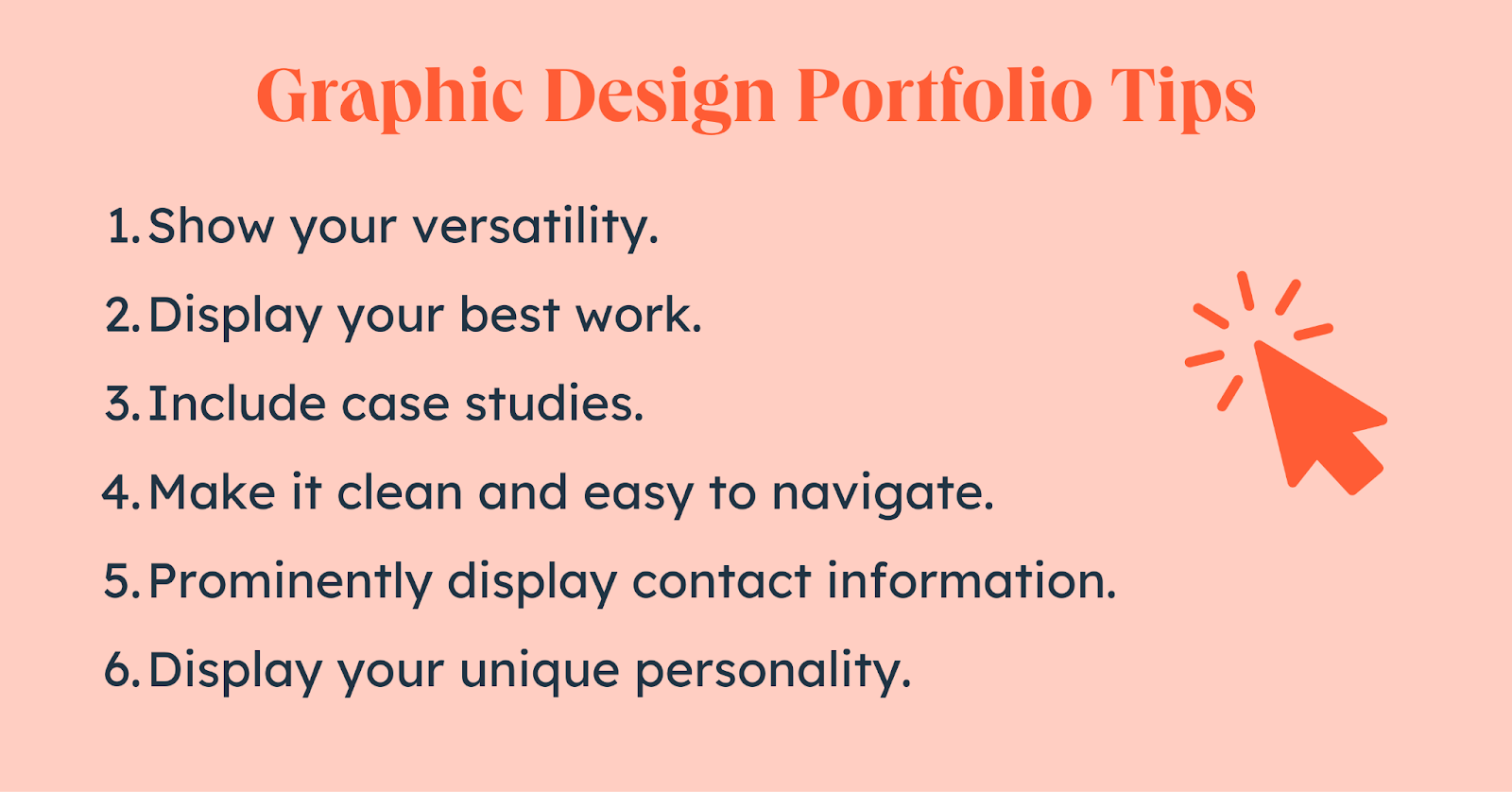 graphic design portfolio tips