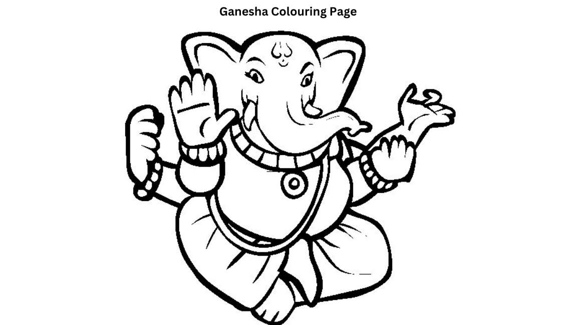 ganesha coloring pages