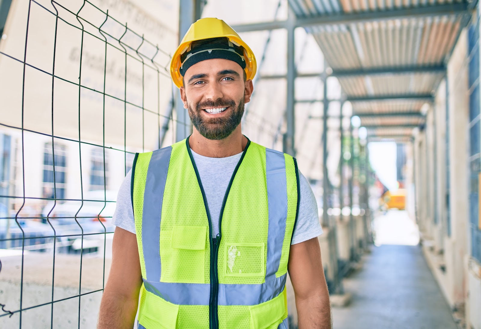 Safety Gear for a construction worker - rebel safety gear - safe working environment - average salary 