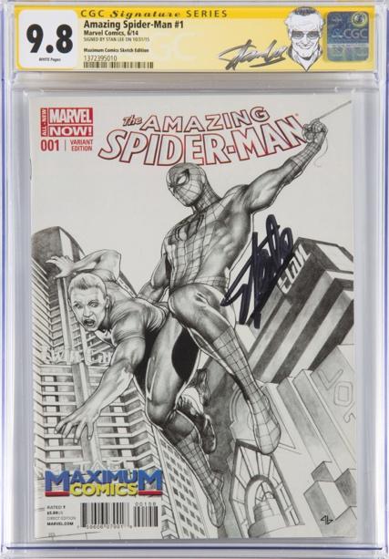 Stan Lee | Signed "The Amazing Spider-Man #1" Comic Book
