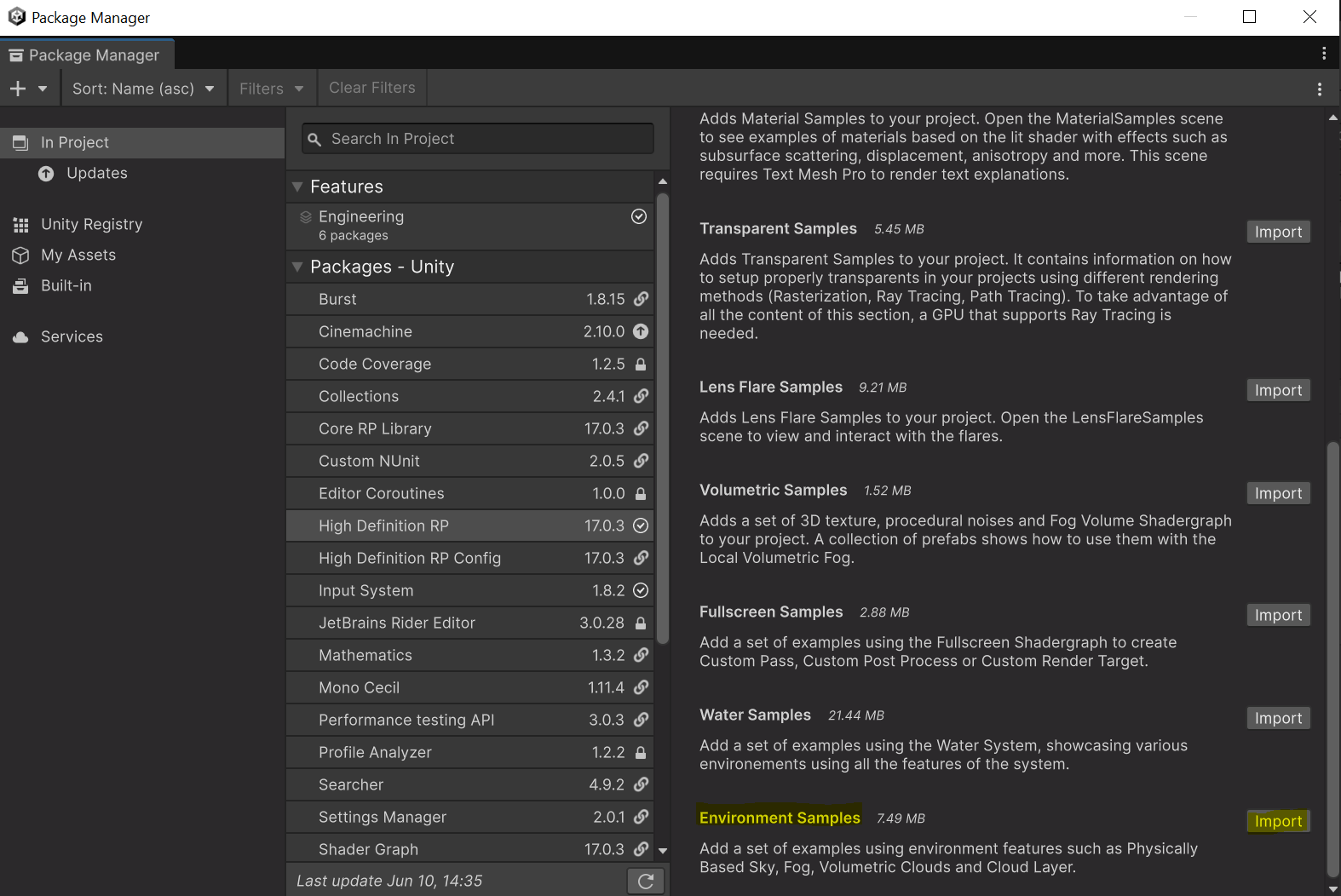 Environment sample - Unity Engine - Unity Discussions