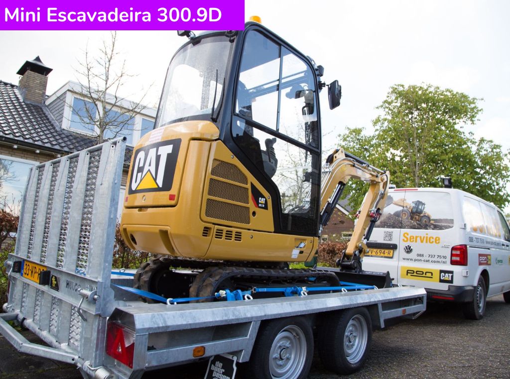 Catálogo Mini Escavadeira 300.9D Caterpillar