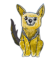 A yellow dog with black tail
<p>Description automatically generated" width="53" height="61" style="margin-left:0px;margin-top:0px;"></p></div>
</td>
</tr>
<tr>
<td colspan=