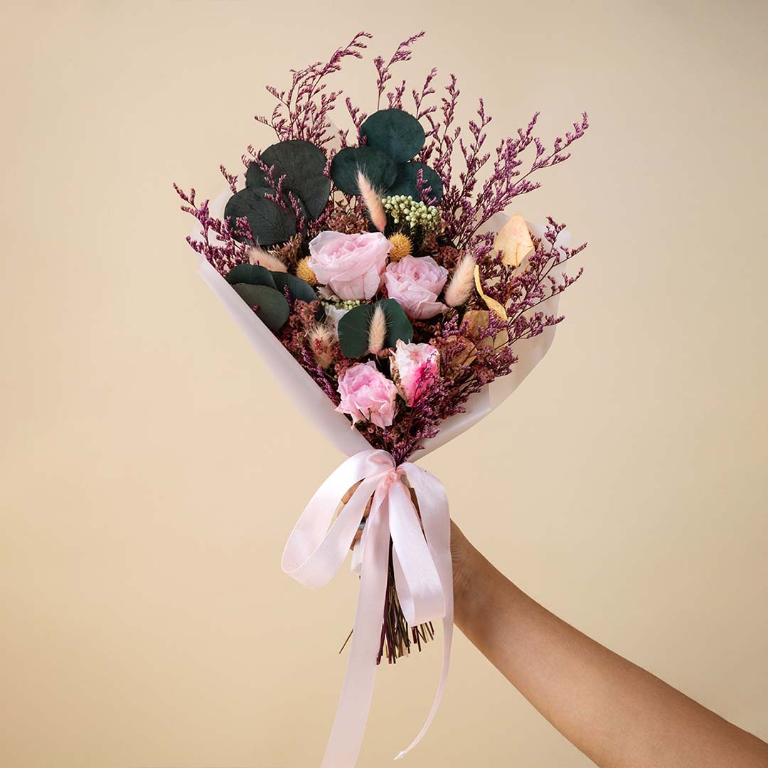 Dried Rose Flowers