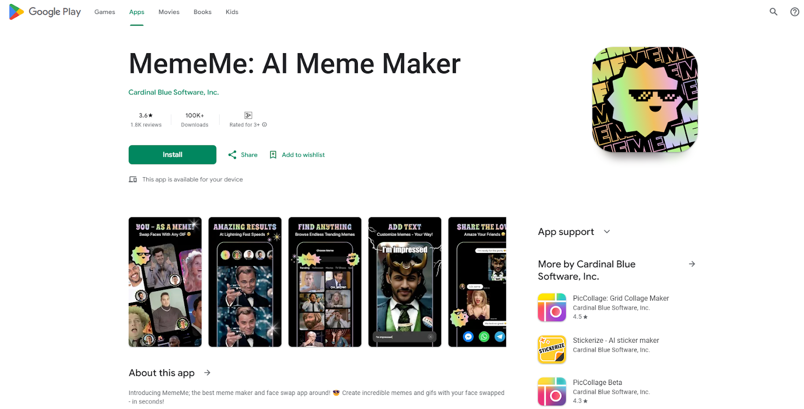 AI Meme Generator by Cardinal Blue