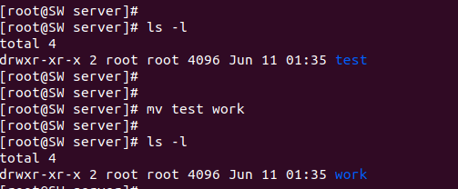 Renaming Directories With the mv Command