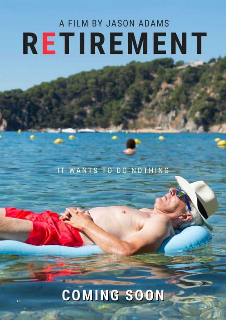 funny senior retirement poster idea