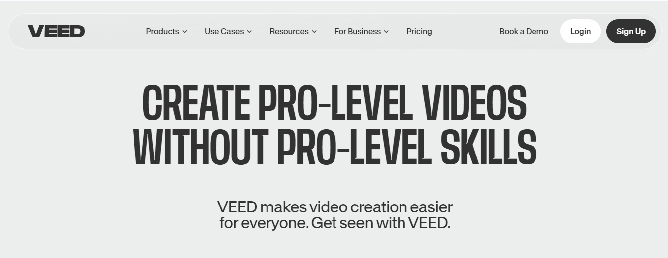 Veed YouTube Description Generator