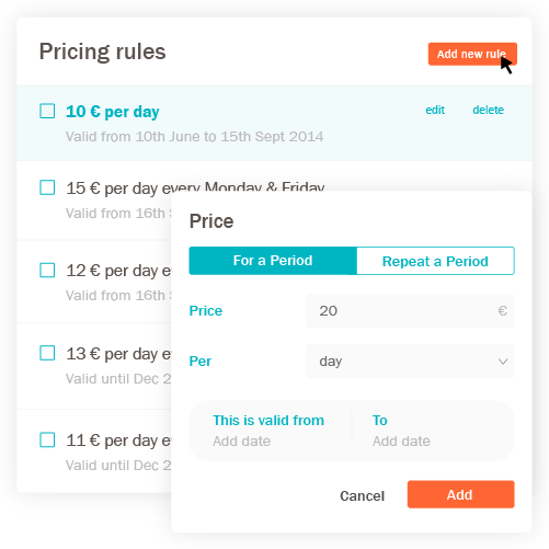 A section of MobyPark's pricing automation.