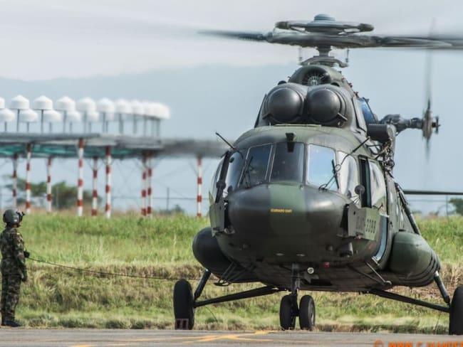 Helicóptero tipo MI 17 | Foto: Suministrada