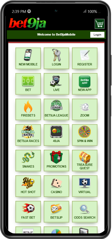 Old Bet9ja Mobile