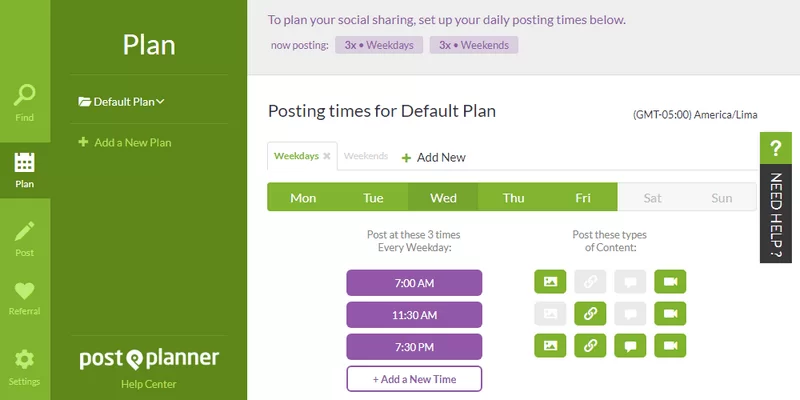 Free Content Creation Tools for Social Media Managers: Post Planner
