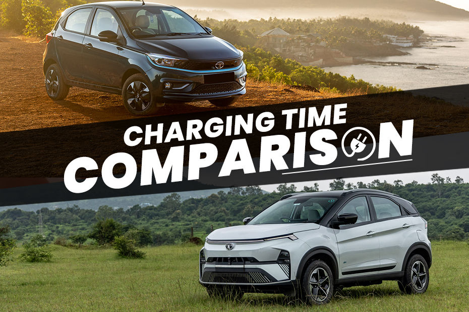 Tata Nexon EV vs Tata Tiago EV: Charging Time Comparison