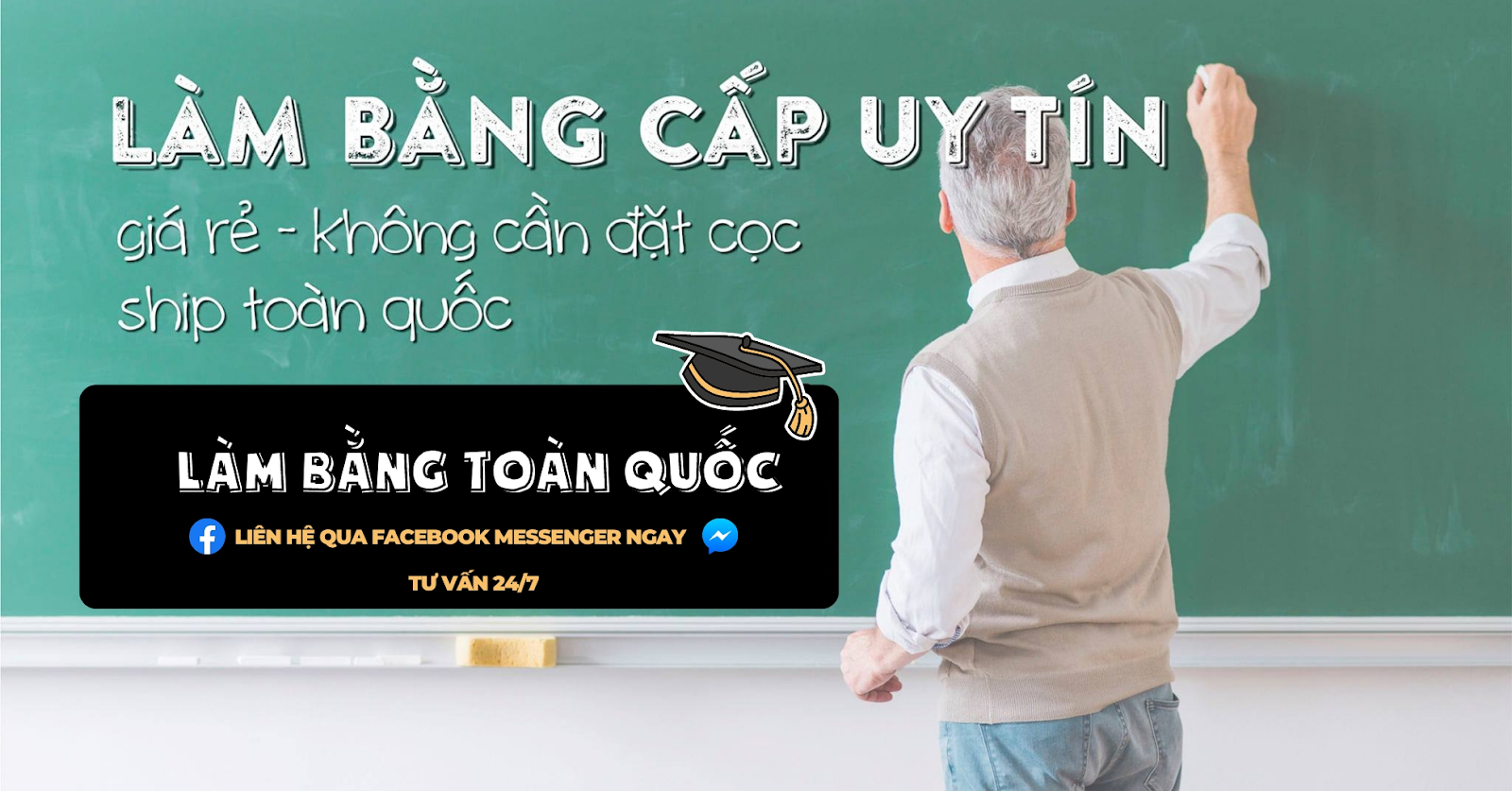 Dịch vụ làm bằng trung cấp giả toàn quốc không cần đặt cọc