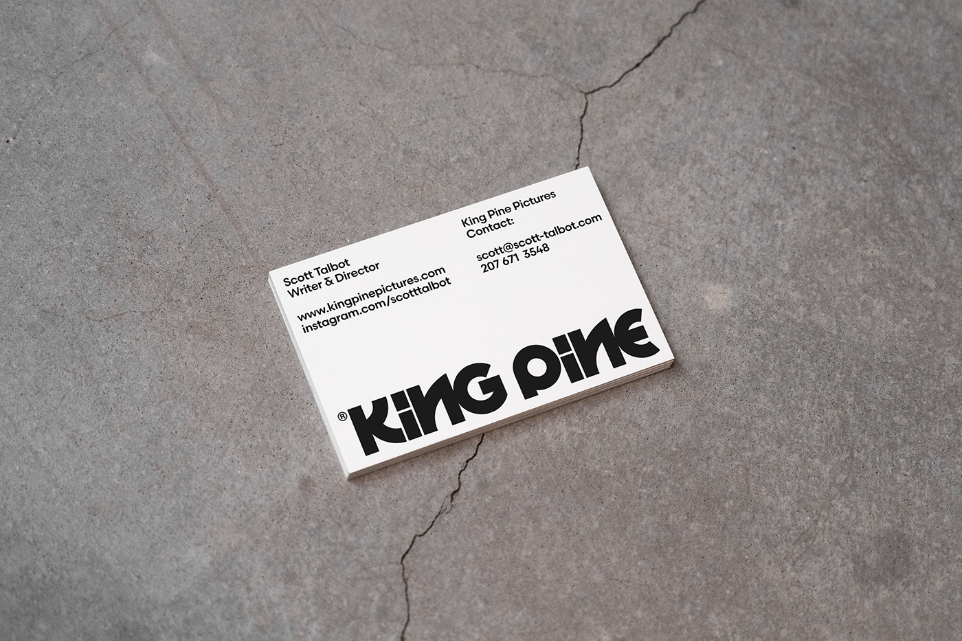 Artifact from the Redefining King Pine Pictures’ New Branding and Visual Identity article on Abduzeedo