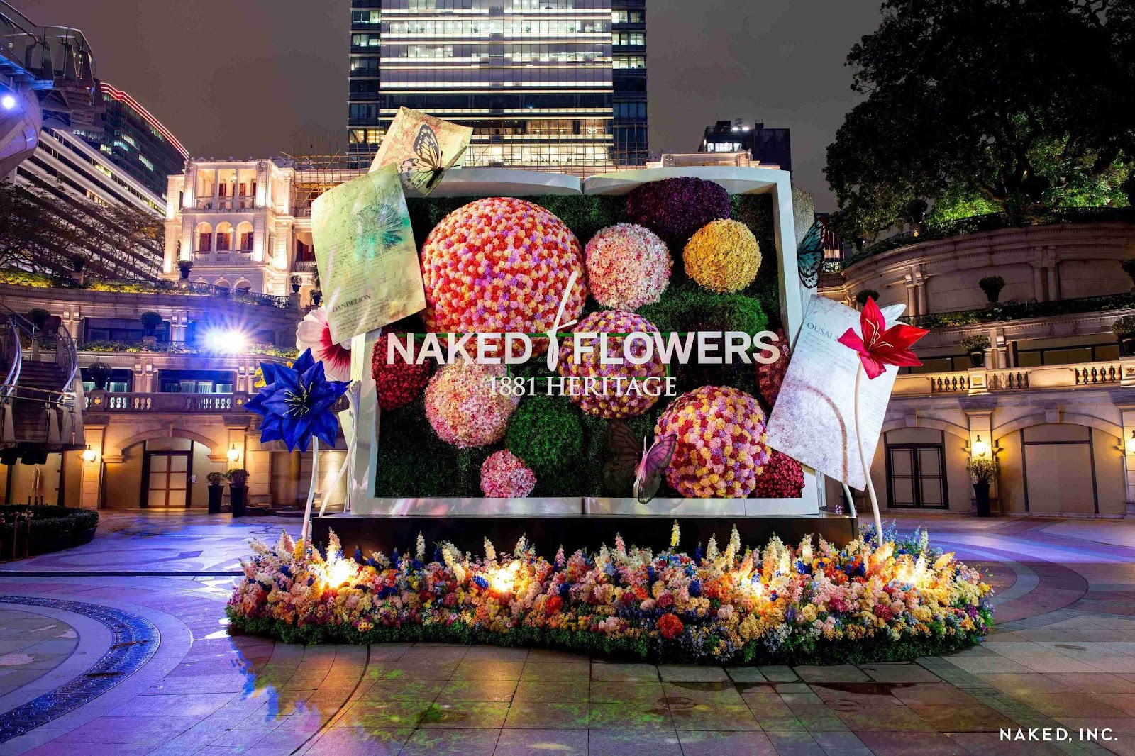Naked Flowers Hong Kong