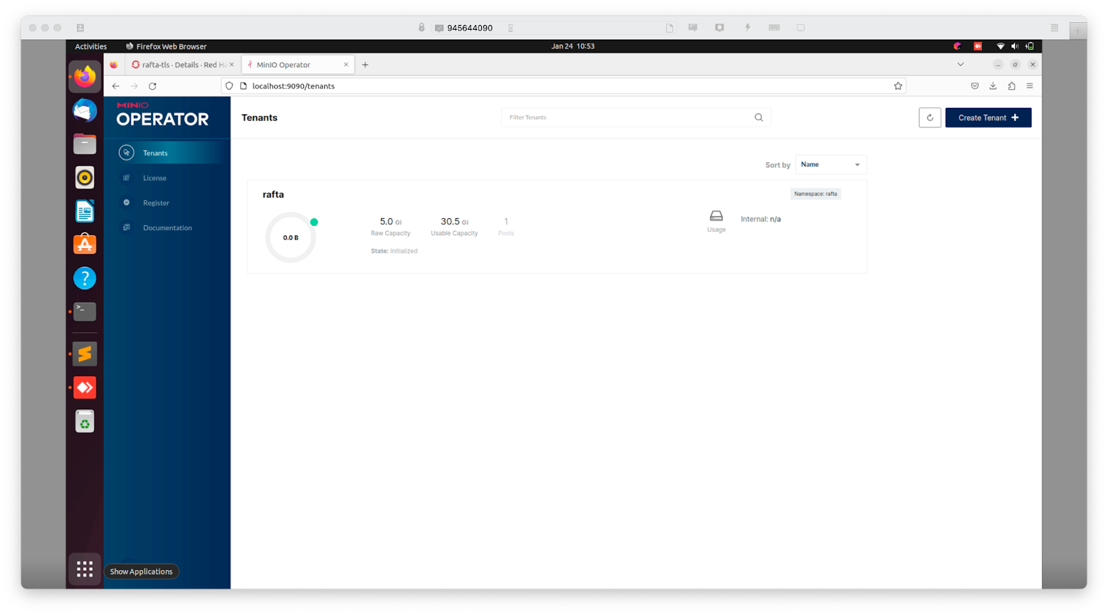 The App Store of OpenShift: MinIO in OperatorHub