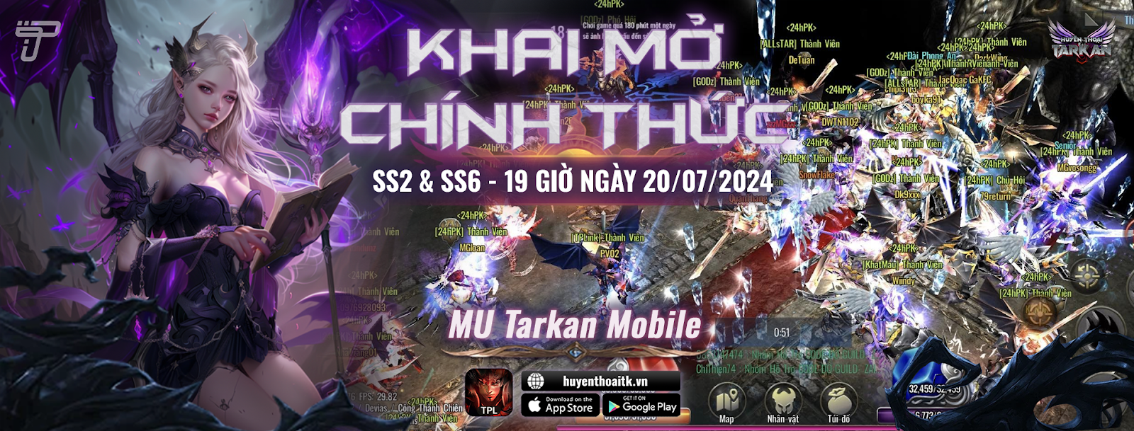 Huyền Thoại Tarkan Mobile: Các Loại Cánh Có Trong Game