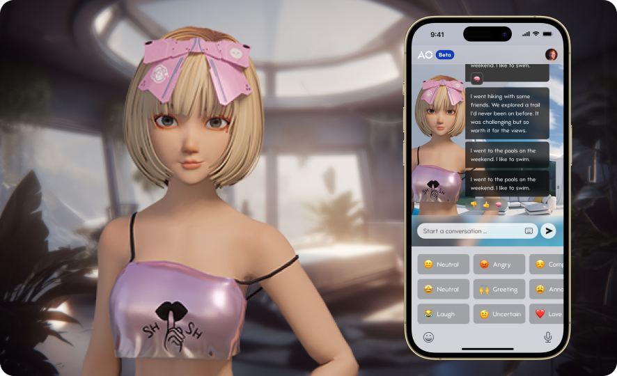 Avatar.one: Realistic 3D AI Virtual Girlfriend, Uncensored Roleplay