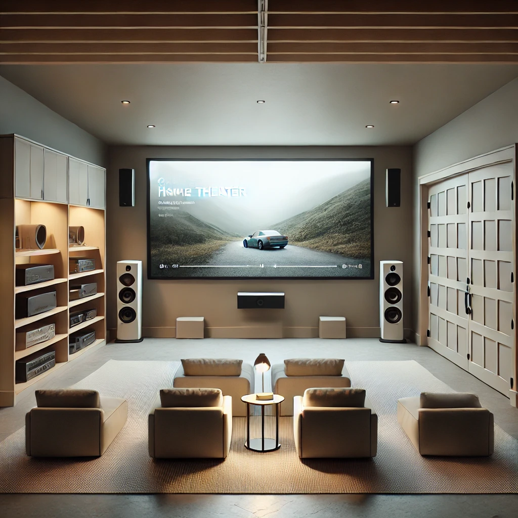 garage home theatre