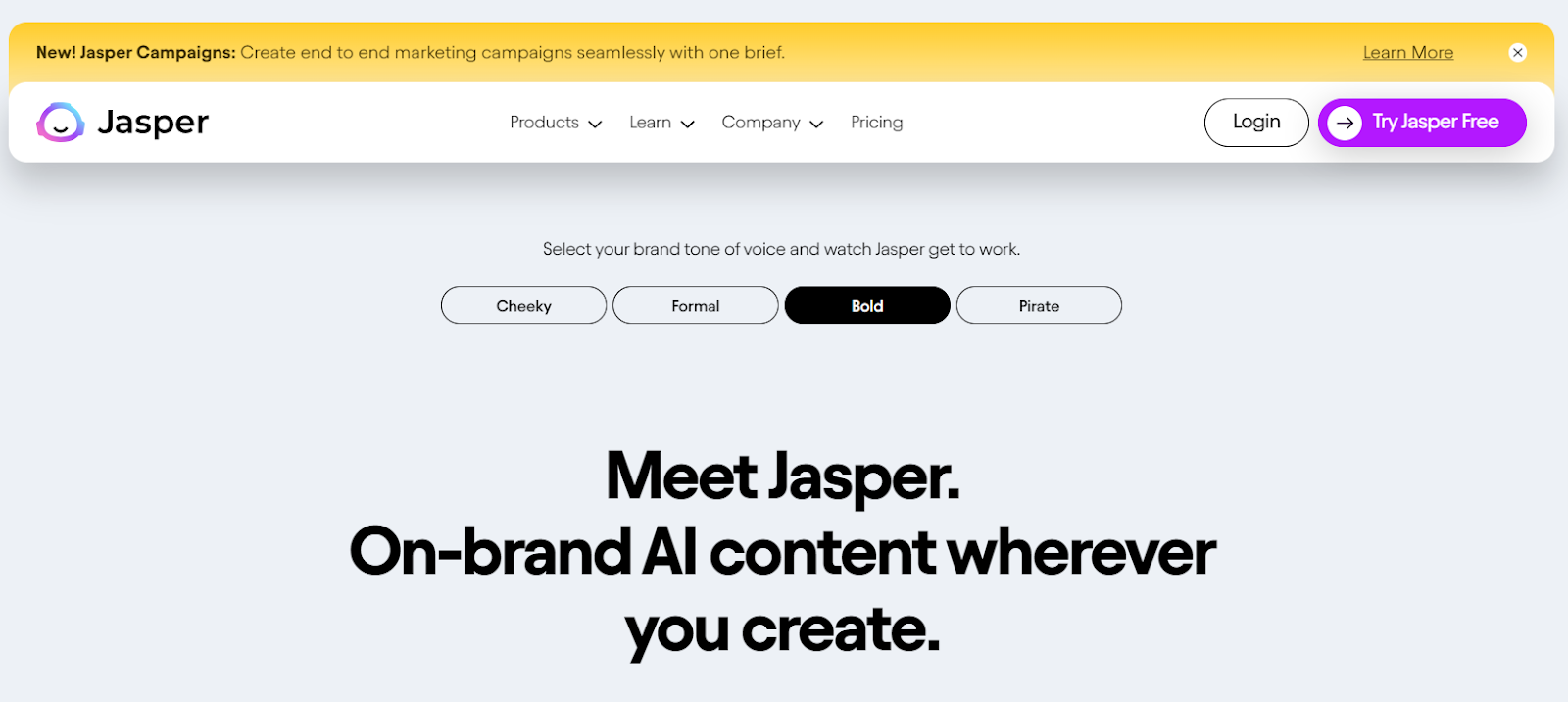 jasper ai content creator