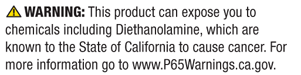 Click here for more information on what California considers clear and reasonable warnings.