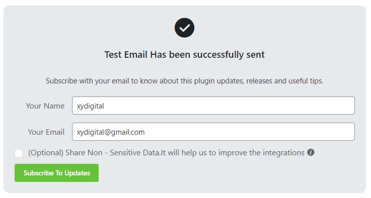 sending test emails using brevo smtp in wordpress 