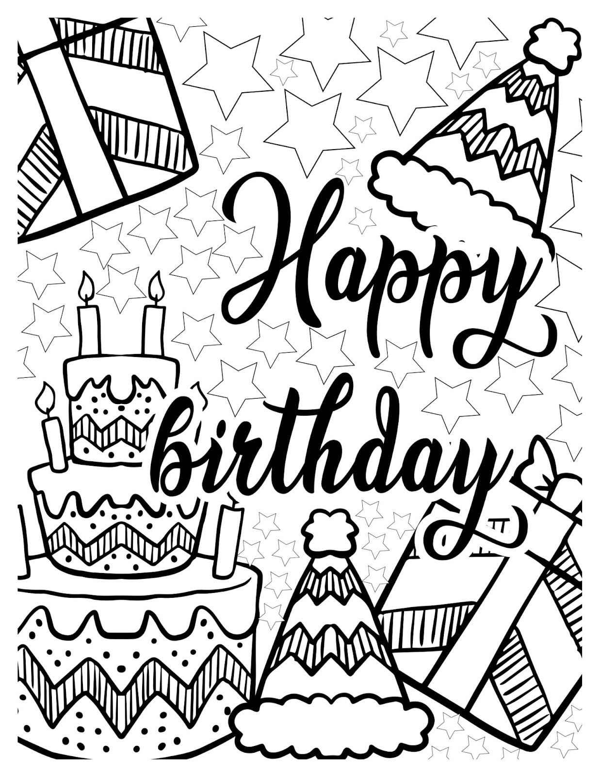 Diamond 60th Birthday Coloring Pages 