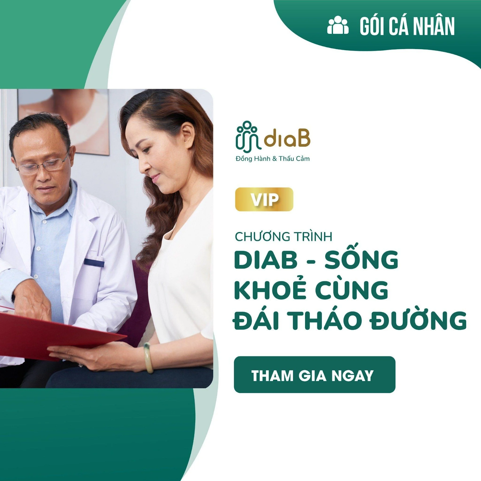 chương trình Sống khỏe cùng Đái tháo đường của DiaB