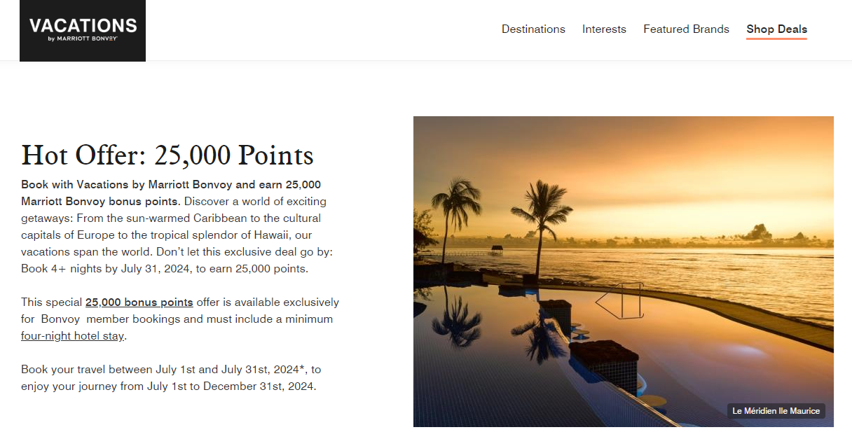 Earn 25,000 Marriott Bonvoy Points