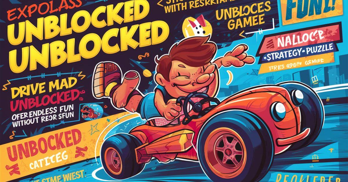 Drive Mad Unblocked - Chrome Online Games