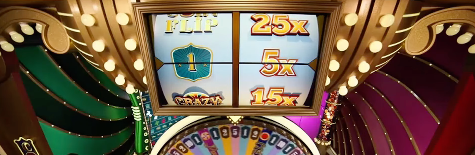 The top slot in the Crazy Time game