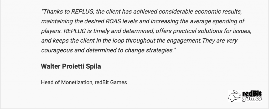 successo del replug dei giochi redbit