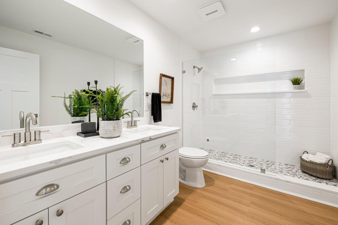 Free Interior Design of  Bathroom Stock Photo