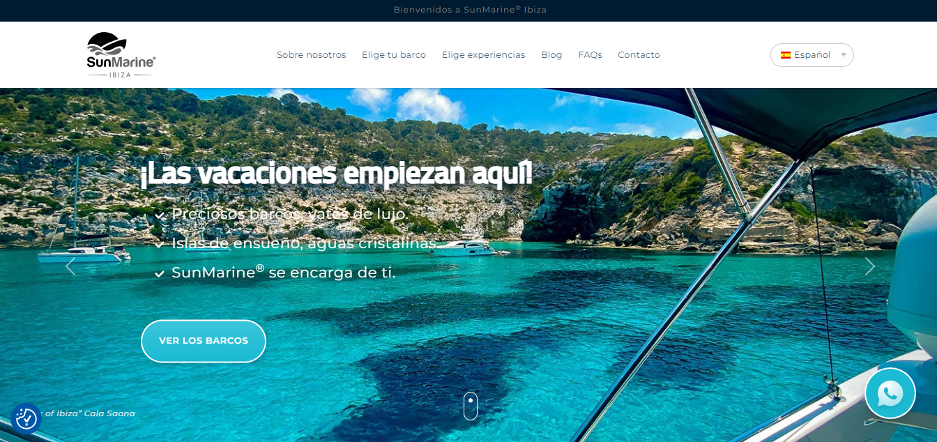 Paseos exclusivos en barco en Ibiza.
