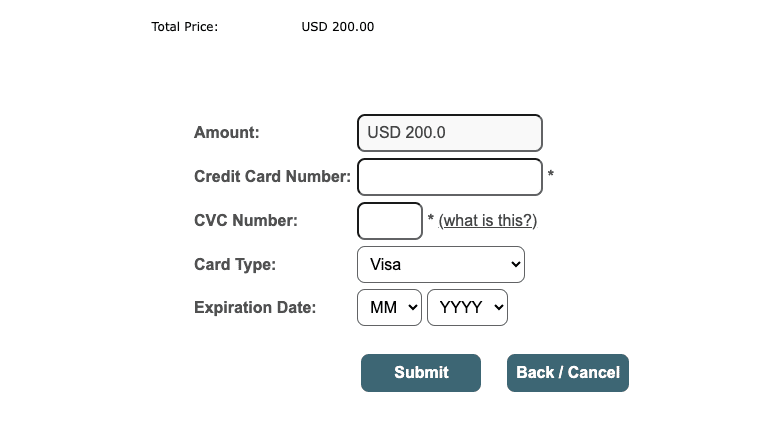 Kryterion webasessor exam checkout