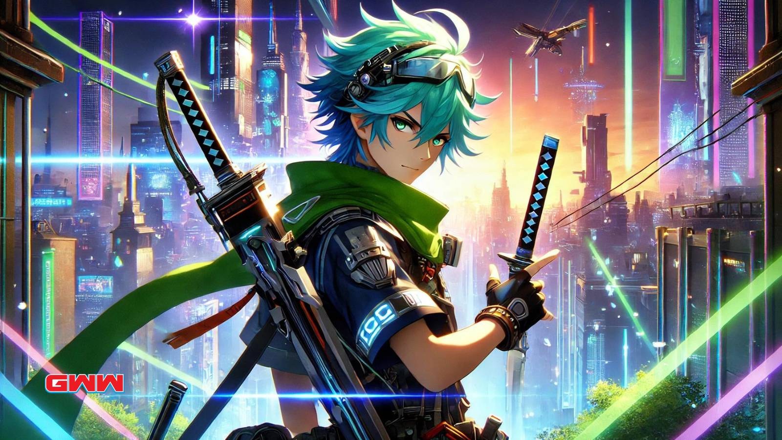 A scene from a popular anime featuring a new character replacing a green-haired swordsman