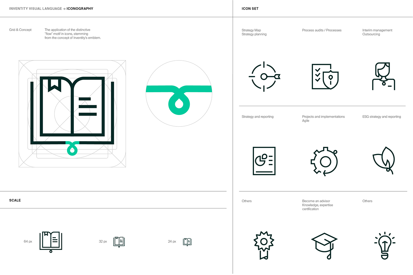 Artifact from the Inventity Foundation Branding: A Cohesive Visual Identity System article on Abduzeedo